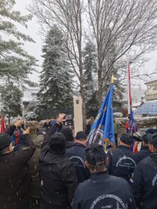 22.11.2025. sa 4 člana udruge prisustvovali smo otkrivanju spomenika hrvatskim braniteljima u Kumrovcu.