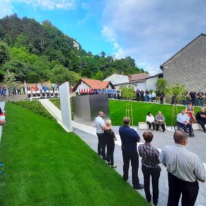 Otkrivanje Spomen obilježja svim poginulim Zagorcima u Domovinskom ratu Krapina 2022.