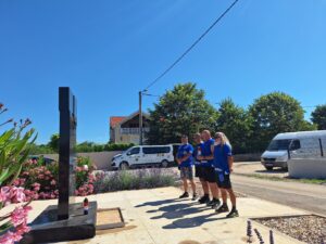 Kao pratnja i logistika u organizaciji projekta :“ Jedno-srce-jedna duša“ UHDDR KZŽ hodanje hrvatskih branitelja od Vukovara do Dubrovnika od 16. do 22.lipnja 2024.